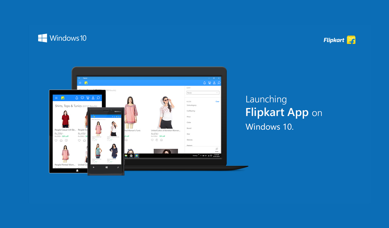 What's cool about the Flipkart Universal app on Windows 10  Flipkart